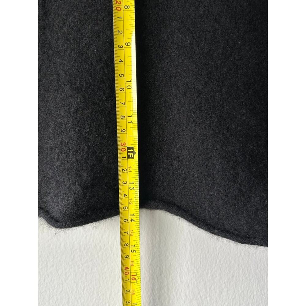 Reformation Black Cashmere Cropped Mock Neck Sweater Top Small Women's - Picture 4 of 8